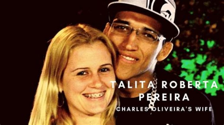 Charles Oliveira Wife: Who Is Talita Roberta Pereira?