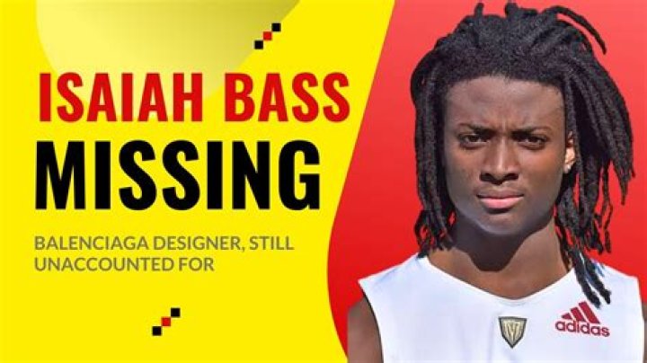 The Mysterious Circumstances Surrounding Isaiah Bass's Fate